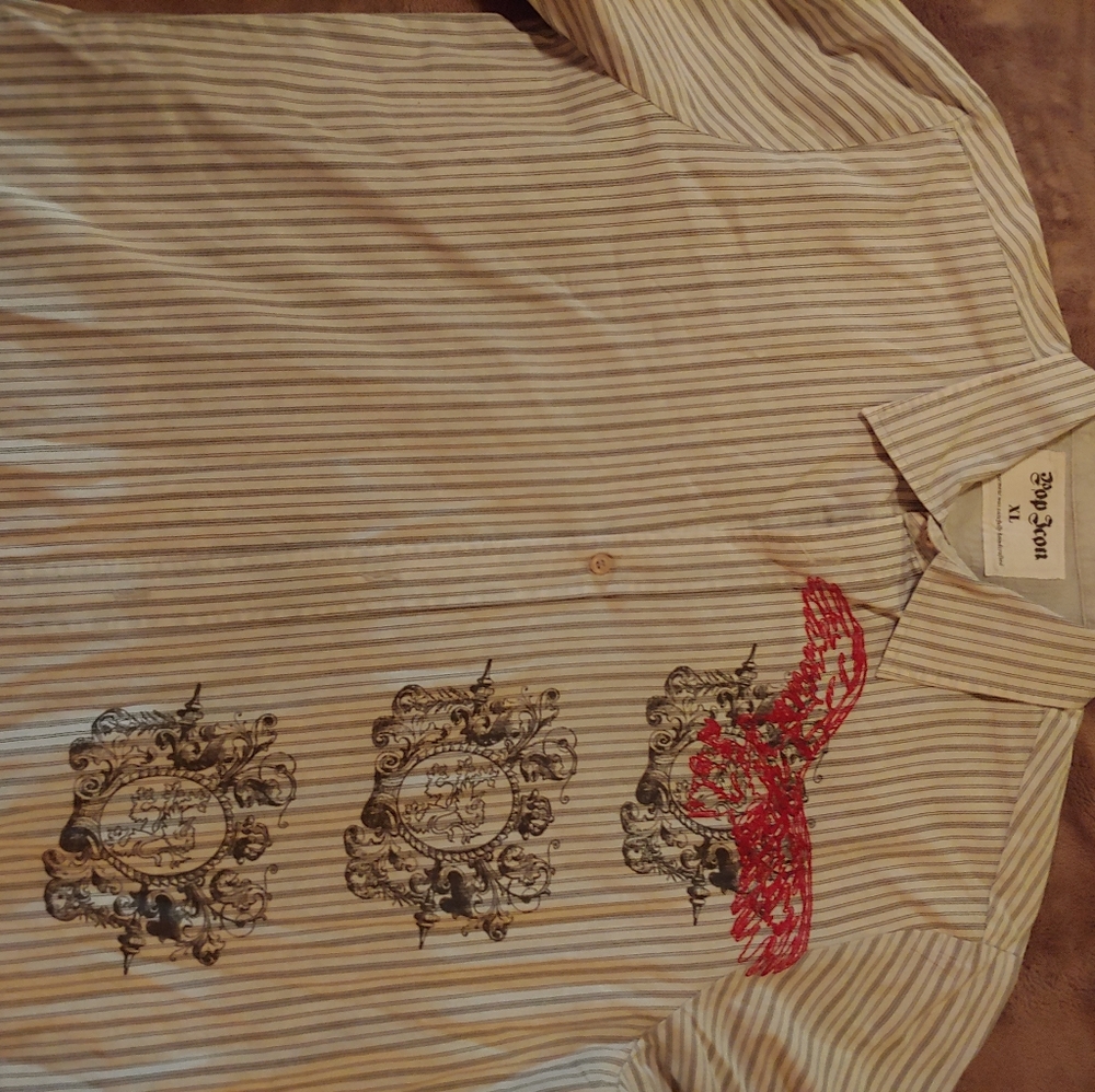 Men's button up shirt